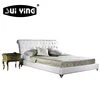 New launched hot sale soft and smooth simple design modern PU bed