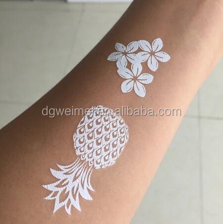 Coulurful Cute Designs Body Skin Safe Temporary Tattoo Sticker