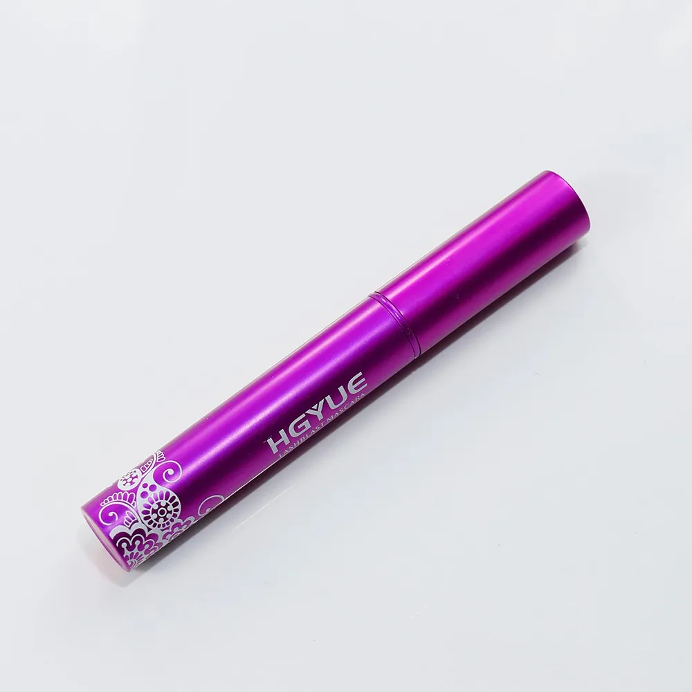 Purple Round Hollow Aluminum Mascara Tube For Cosmetic Buy Aluminum