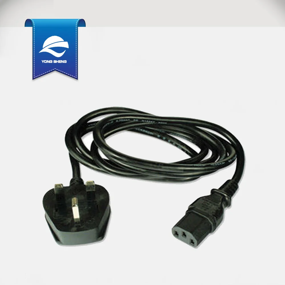 Computer Monitor Power Cord 6 Feet Nema 5 15p To Iec C13 For Rice