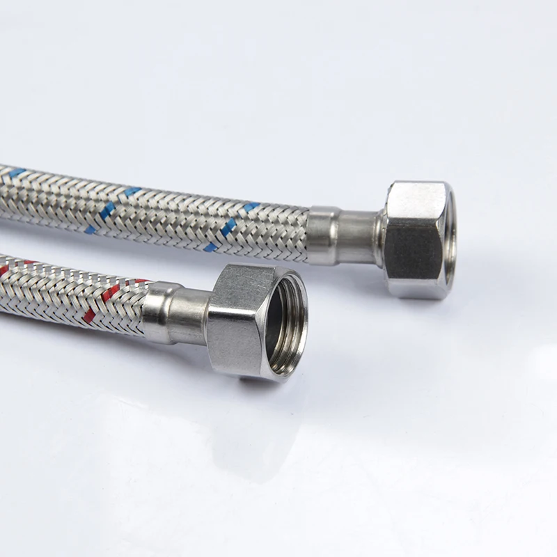 Stainless Steel 304 Ss Braided Hose For Hot Cold Faucet Water Hose Buy Stainless Steel Braided