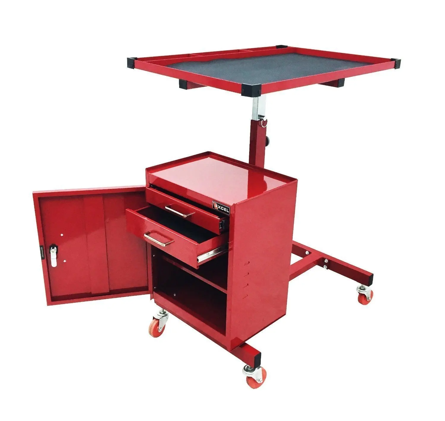 Generic Cart Roll Adjustable Table Cart Roll Rolling Mechanic Workstation Toolbox C Toolbox Cart g Mechanic Drawer Storage Storage Tray Drawer Drawer Storage