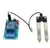 Taidacent 12V DC Delay Function Spray Pump Automatic Watering Soil Humidity Relay Module Soil Moisture Sensor Meter Probe