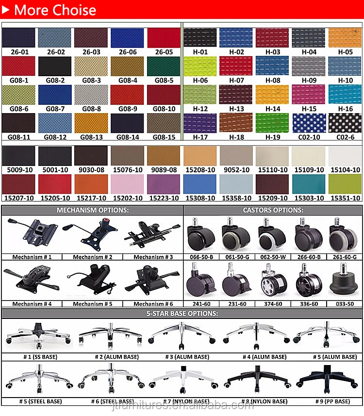 Sled base metal  frame  heavy duty wire mesh ture boss designs wheels for office chair foshan