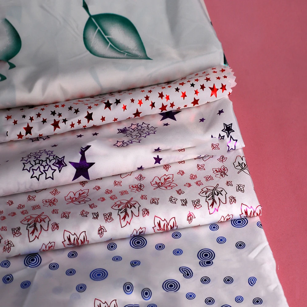 
2019 Using a variety of high quality and durable flower printed dewspo pongee fabric 