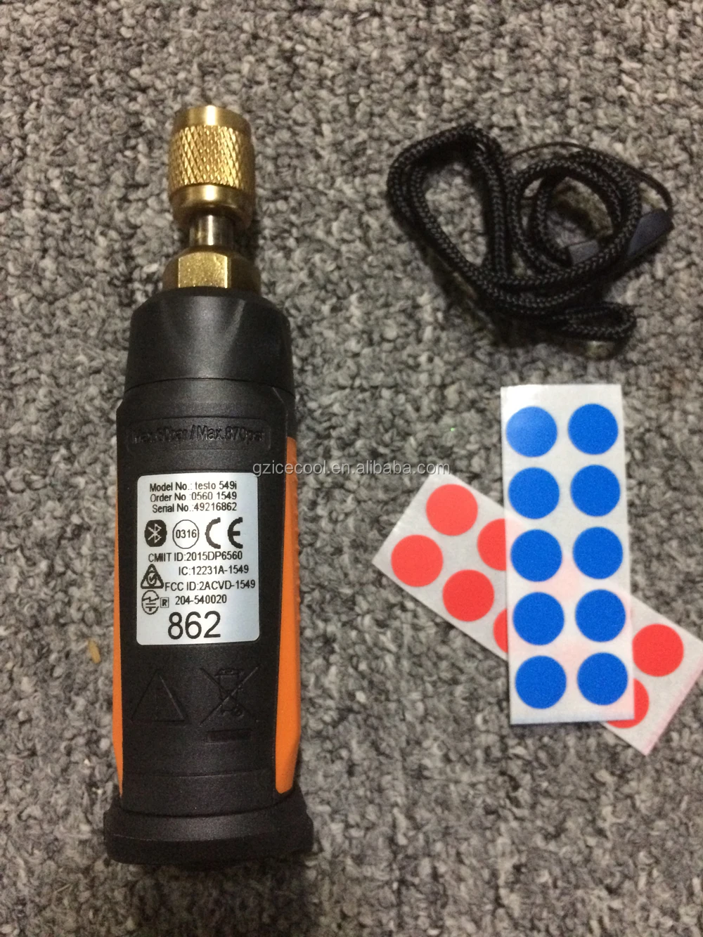 testo 549i highpressure measuring instrument with smartphone operation 0560 1549