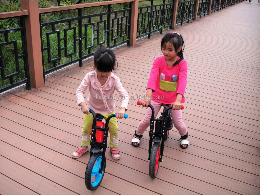 Children's 2 Wheel Rubber Wheel 12 Inch Balance Bike Pp Whirlwind Hub