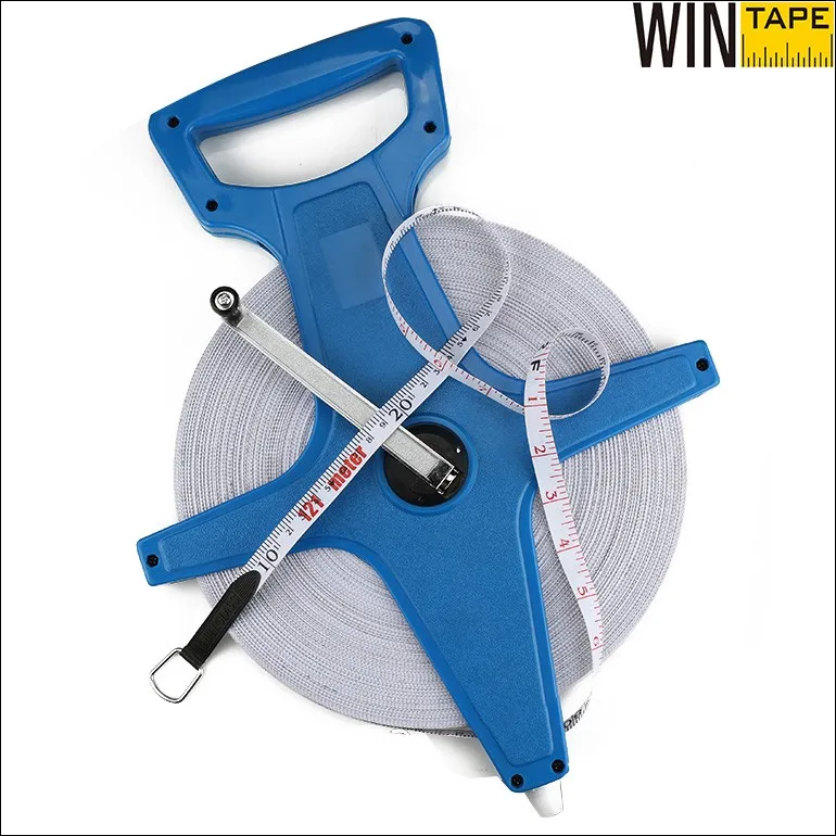Blue Measuring Tape Road Measurement Tool For Construction And Long