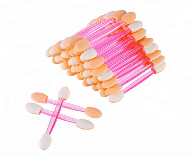 

Double-Ended Makeup Eyeshadow Brush Applicator Set