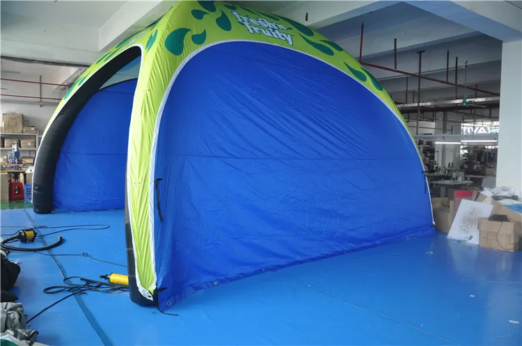 Outdoor pop up inflatable tent, advertising trade show tent, inflatable spider tent