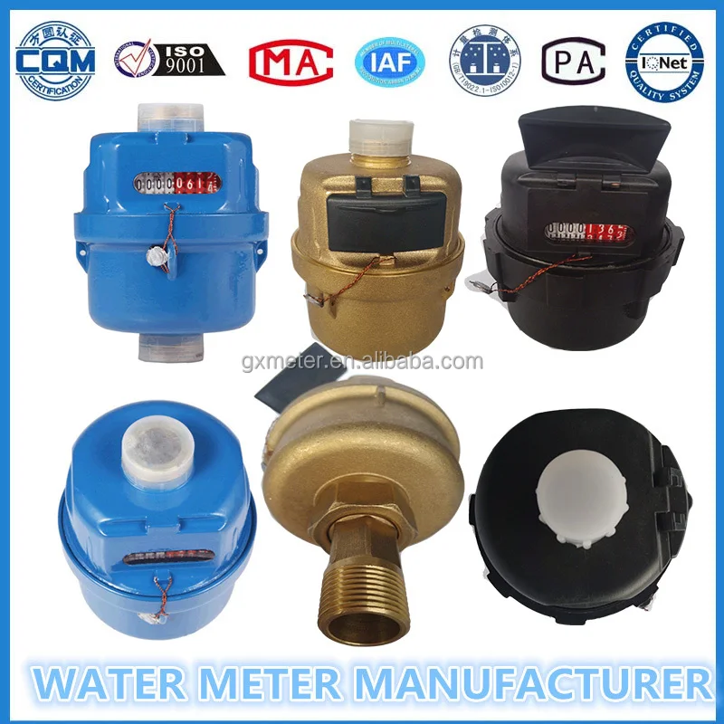 Volumetric Kent Water Meter Residential Water Meters For Sri Lanka
