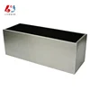 Wholesale metal rectangle flower planter pots