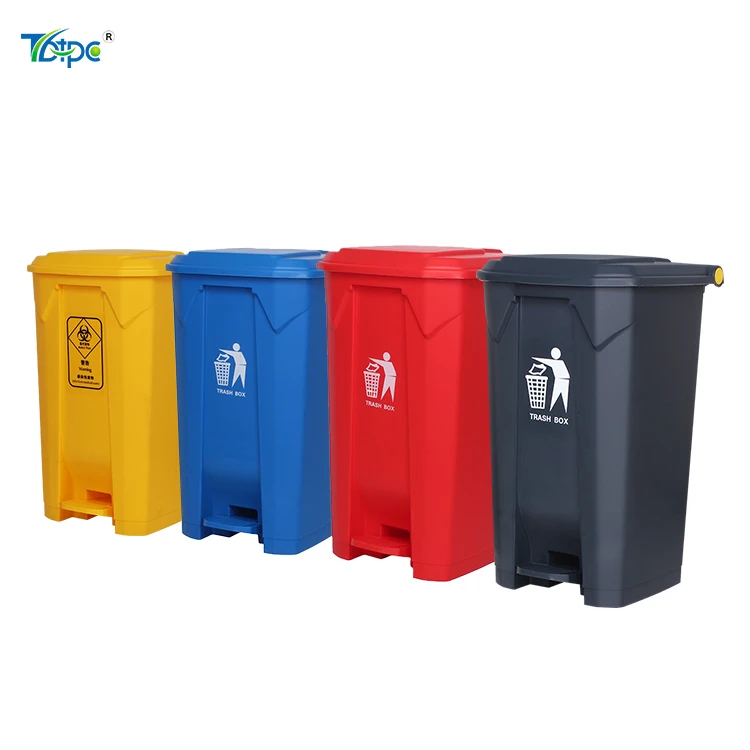 

13 gallon Waste Basket Trash Can 50 liter color codes for waste bins