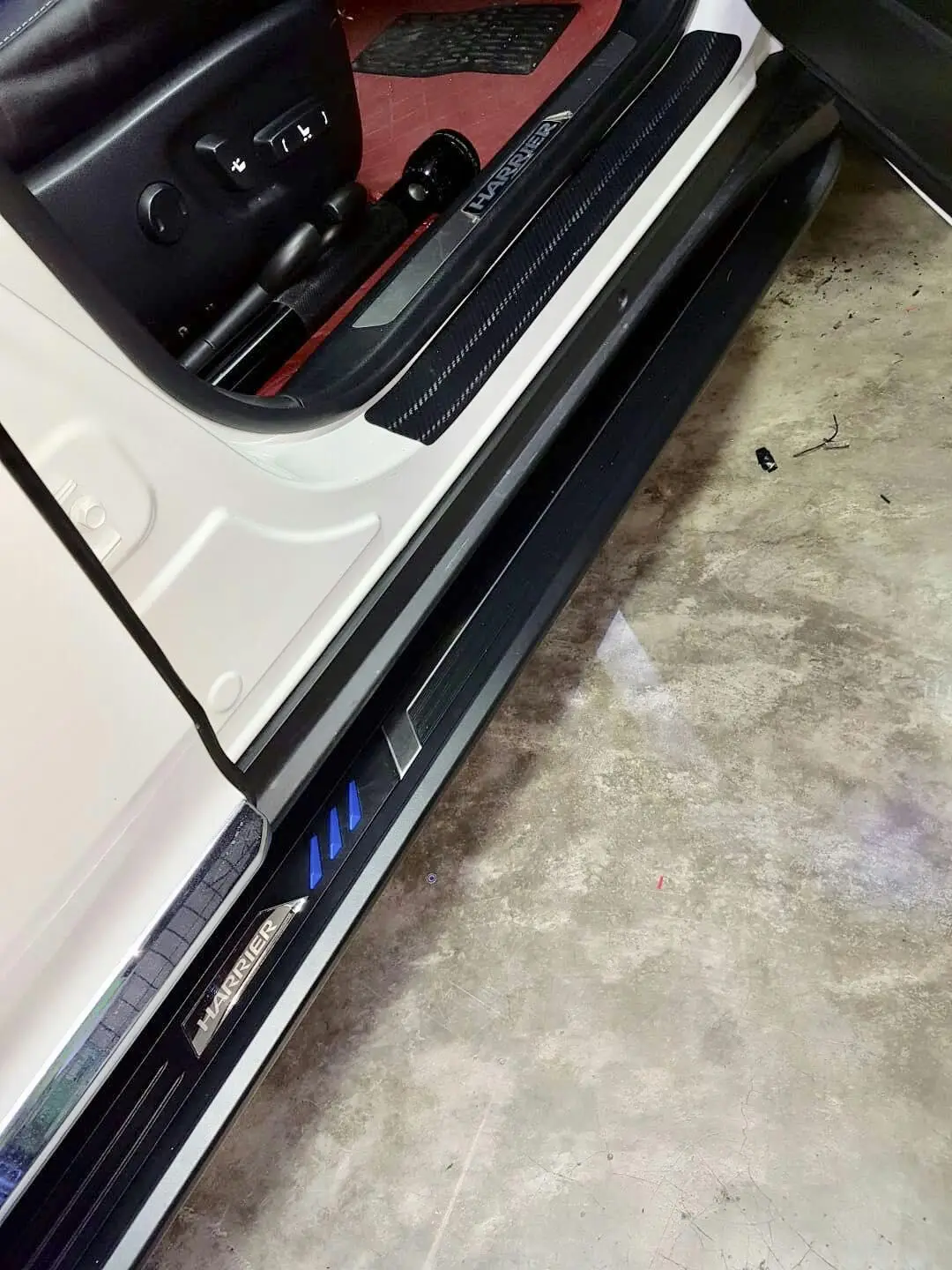 OE style harrier light running board sdie step used for toyota harrier