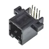 8Pin Auto connector pin holder 174049-2 Black Male 2.5mm pitch, 2 rows Curved needle