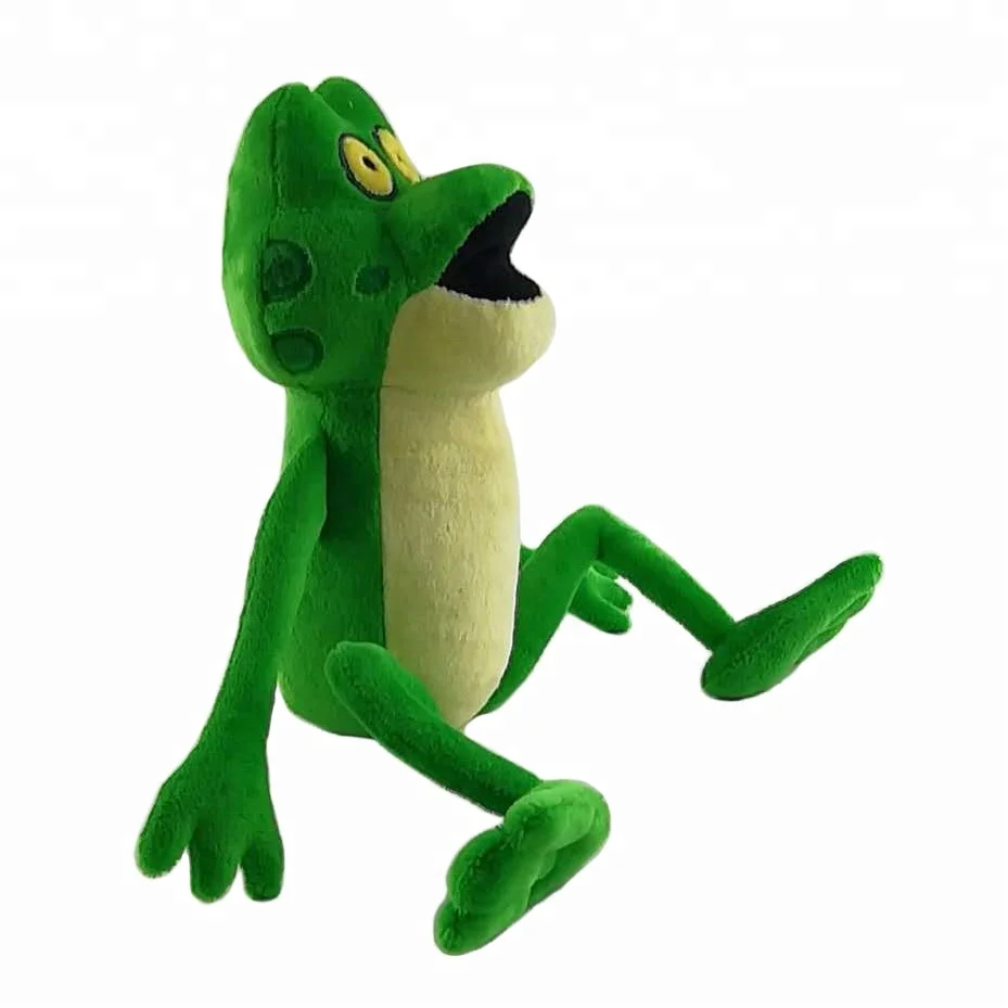 green frog soft toy