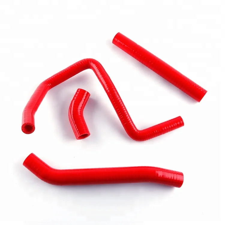 Red fit Honda TRX700XX TRX 700XX 2008 2009 2010 2011 Silicone Radiator Hose Set