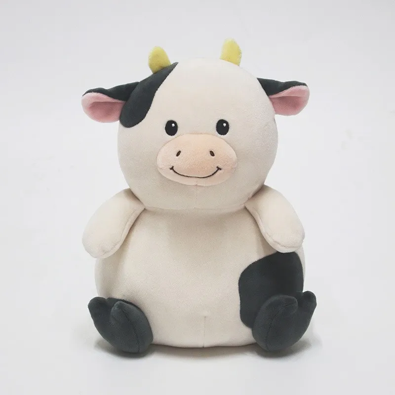 New Sitting Posture Baby Cow Cute Soft Cotton Sitting Posture Doll ...