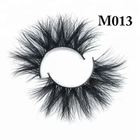 

Wholesale long mink lashes 25mm real siberian mink eyelashes