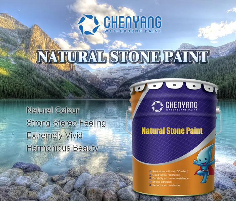 Big Stock Waterproof Natural Stone Wall Paint Fleck Stone Paint Buy