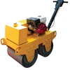 Hand operated mini road roller compactor
