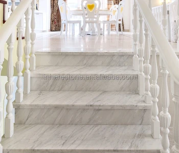 White Indoor Marble Stone Stair Treads Buy Stone Stairs Indoor Stair Treads Marble Stair Tread Product On Alibaba Com