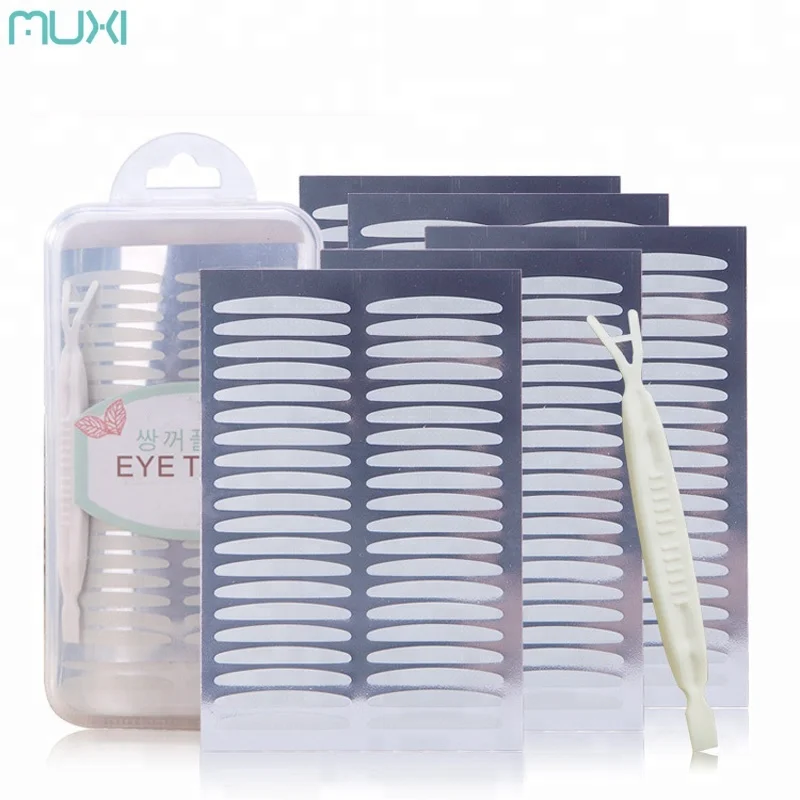 

100 Pairs Invisible Beauty Double Eyelid Tape Stickers Instant Eyelid Lift Without Surgery, Natural color