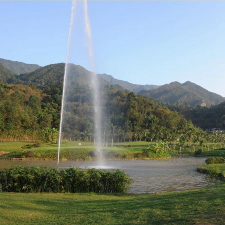 免费新设计便携式简易安装高尔夫球场喷泉