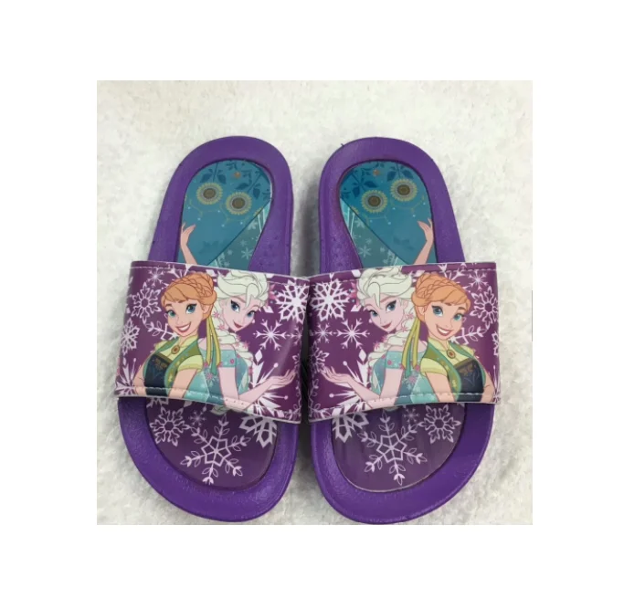 

2019 baby girls slippers children pvc rubber cartoon kids home sandal shower shoes