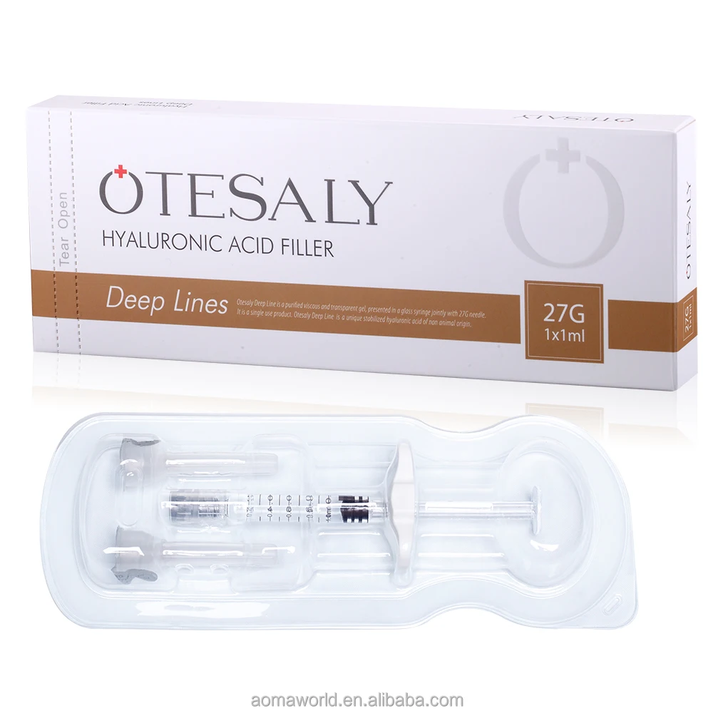 

OTESALY Best Quality Hyaluronic Acid Dermal Injection Filler for Wrinkles Face, Transparent