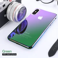 

CAFELE new product 2019 hard plastic phone case for iphone x xs max xr pc gradient case mirror phone cover