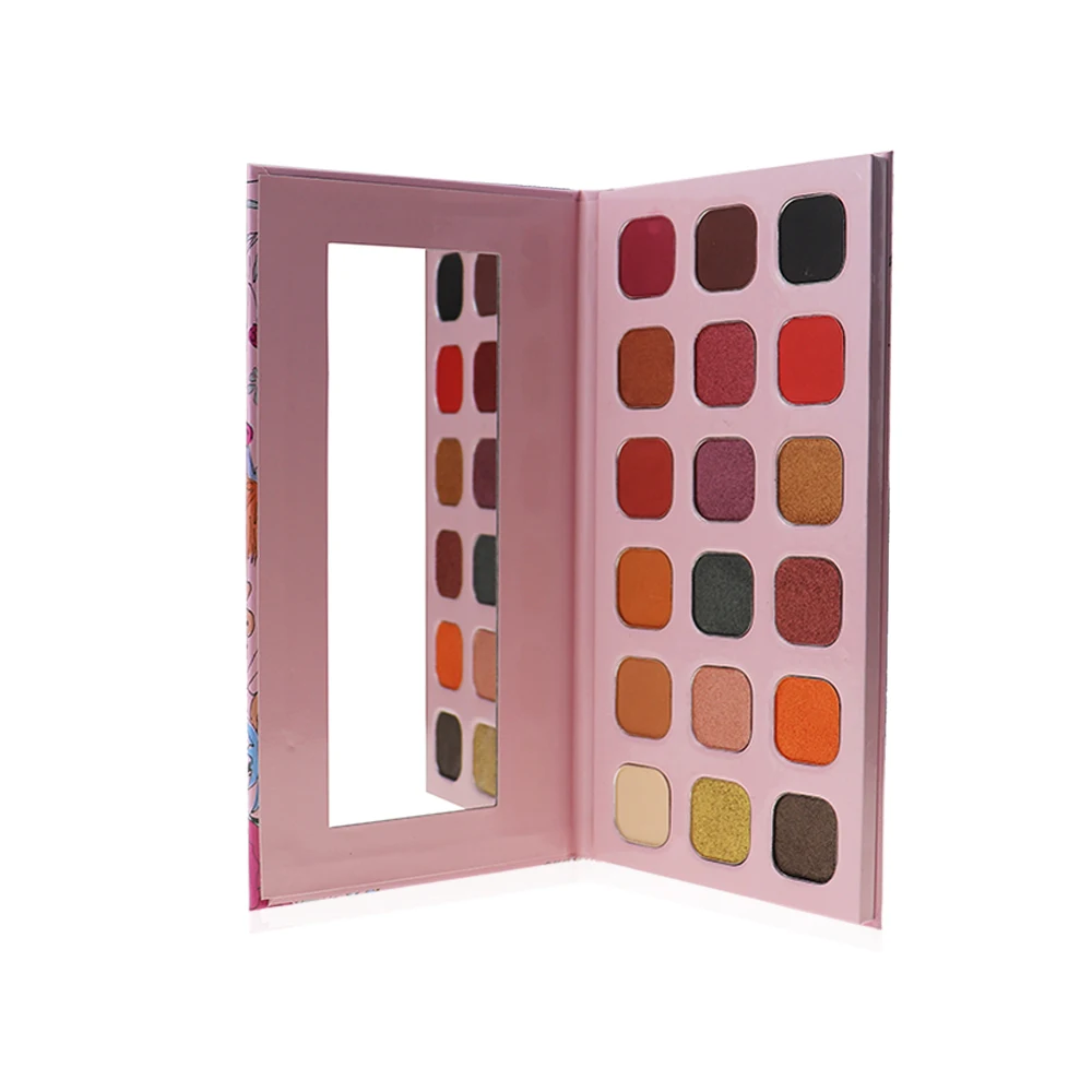 

Wholesale Cosmetics Vendors Organic Makeup 18 Color Eye Shadow Palette