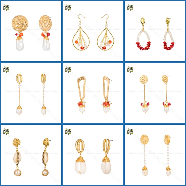 pearl earrings