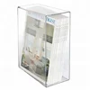 Clear Lucite Jewelry Display Cabinet Lighted Acrylic Rotating Camera Display Showcase