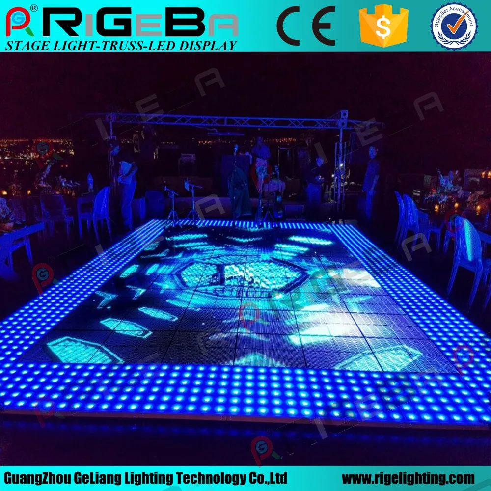 New Product Professional Led Panel 60x60mm White Led Dance Floor For
