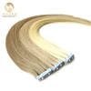 HARMONY 18inch 20inch 22inch 24inch full cuticle aligned russian virgin remy invisible tape in hair extensions human