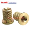 Brass Cross Knurled Inserts