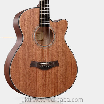 

Special Design  solid top mahogany acoustic guitar