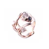 Custom Sapphire Rose Gold Animal Frog Arabic Jewelry Ring for Children