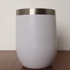 Portable Egg Mug Stainless Steel Double Layers Drinking Wine Cups