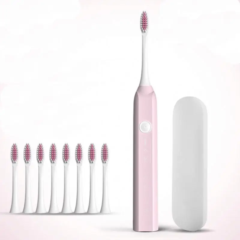 

ML910 waterproof IPX8 31000 strokes/min battery powered sonic electric toothbrush, Customized