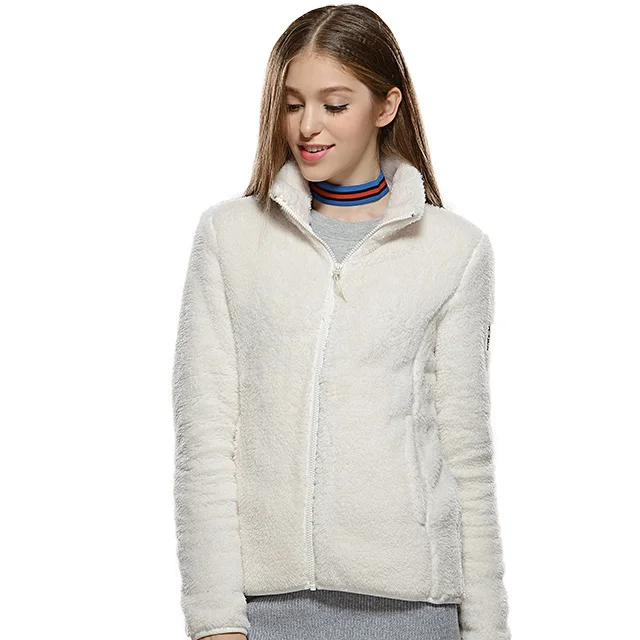 
OEM supply lady outdoor polar fleece jacket custom made warm jacket 