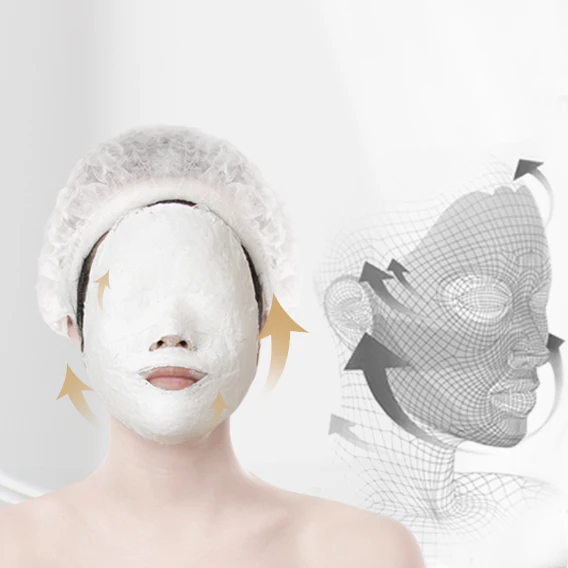 

Beauty salon facial shape 5D lift peptides mask