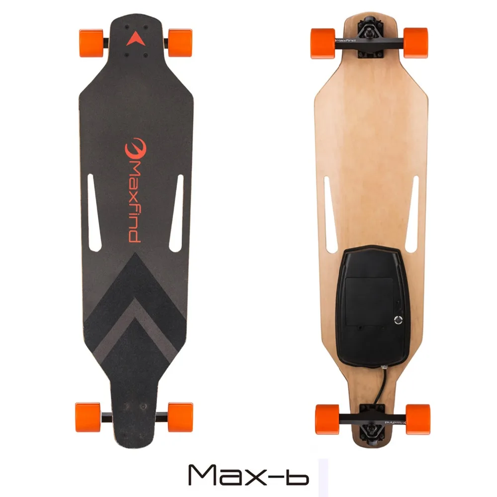 

High quality Hub-motor driven wholesale Electric Skateboard, Black/custom