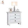 Hot sale custom fashion modern white wood nightstand table