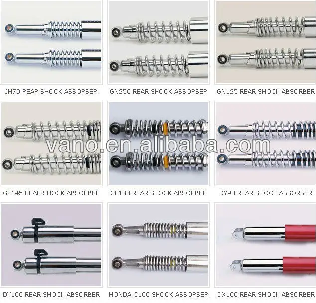 Steel Rear motorcycle CG125 shock absorber