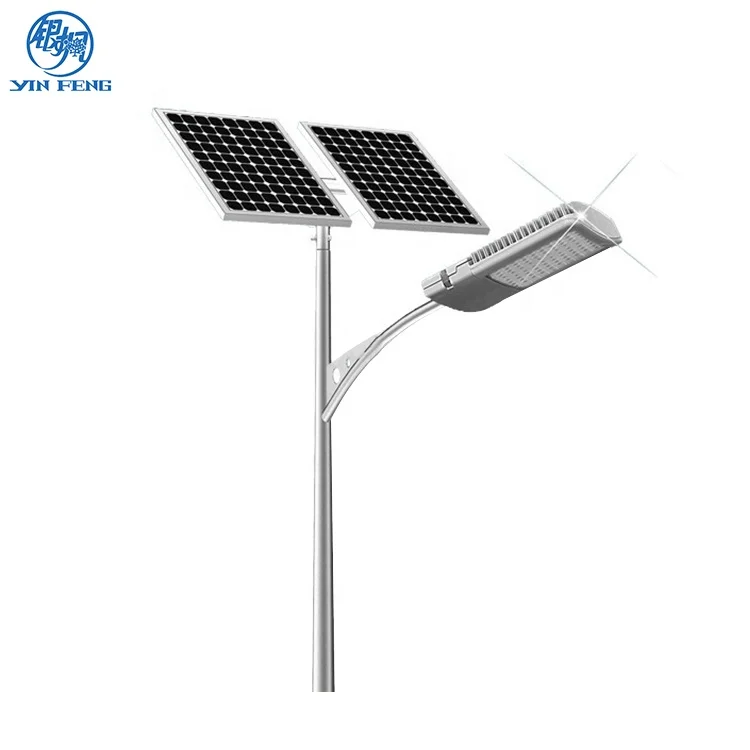 Solar Led Street Light 6m Street Light Pole - Buy Solar Led Street ...