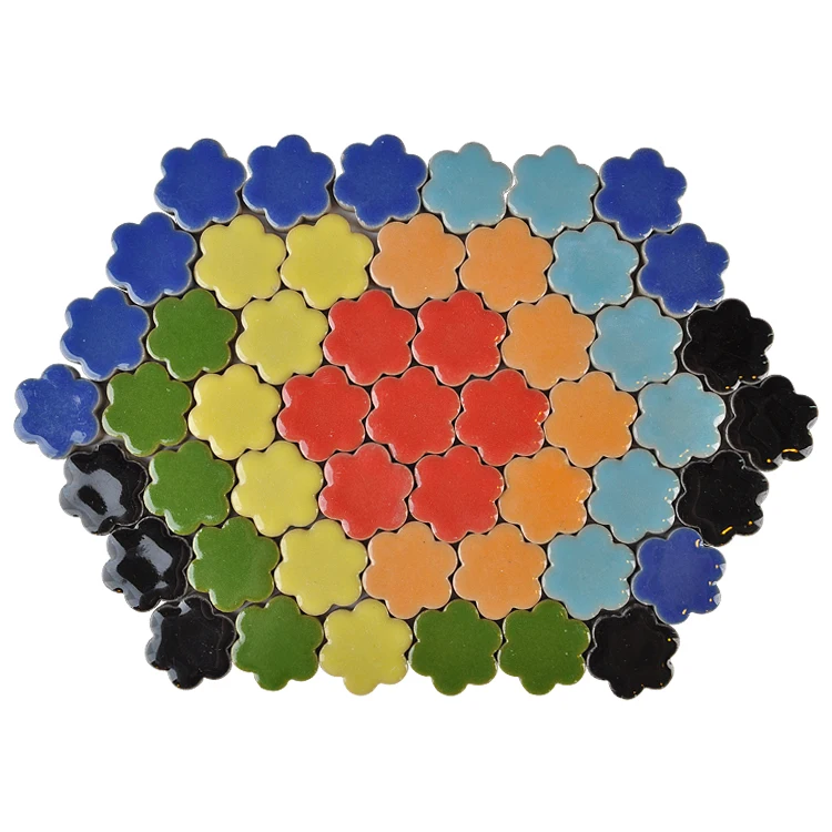 UARO new design flower pattern mosaic tile