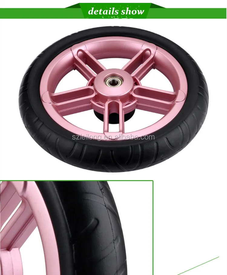 2019 Top Sale Baby Doll Stroller Wheels 12 Inch Doll Pram Wheels Eva