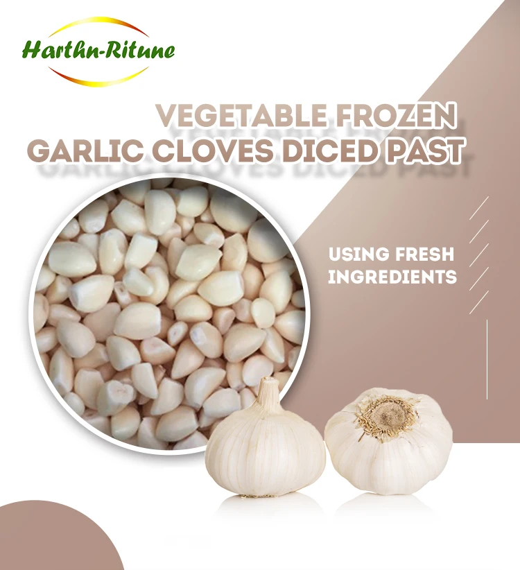 Top Quality Frozen Peeled Garlic Cloves Diced Past Buy Frozen Peeled